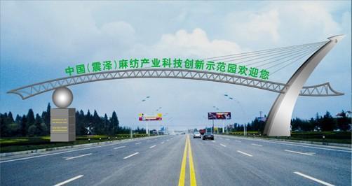 跨街龙门广告